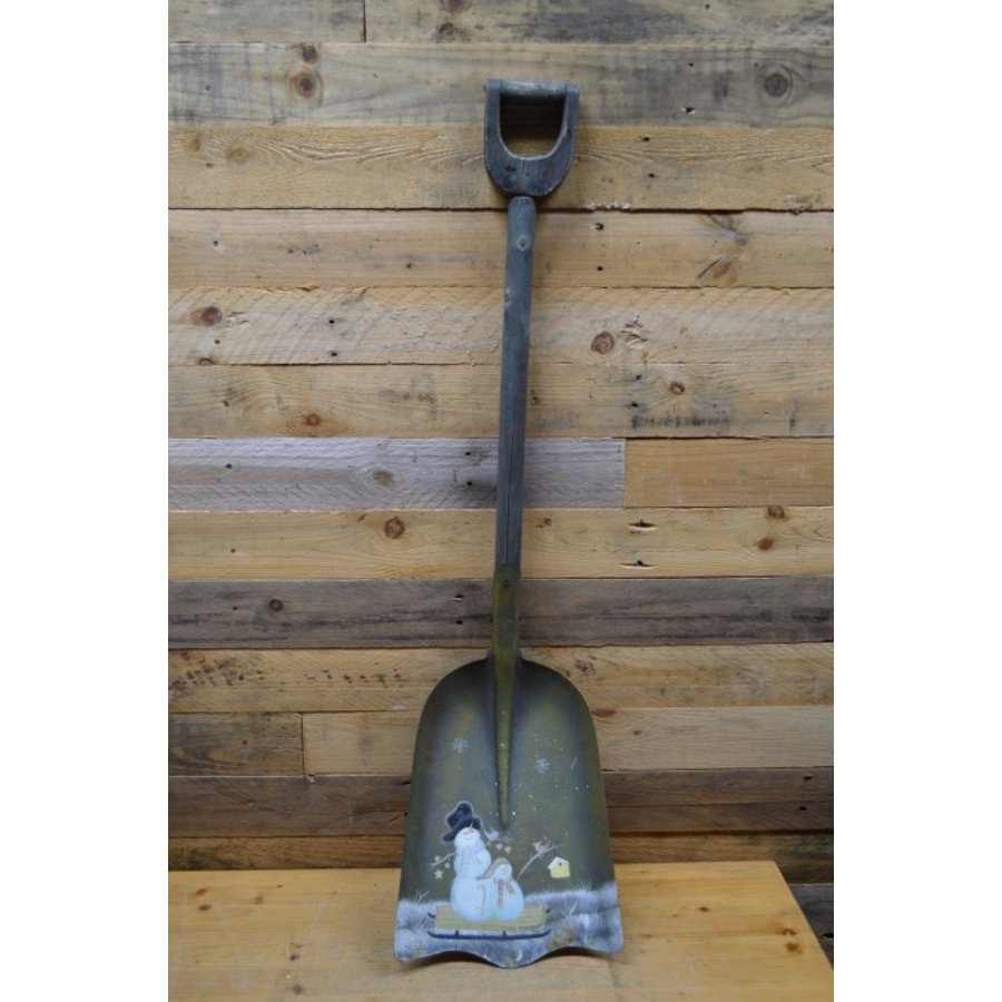 Schep met sneeuwpop-1