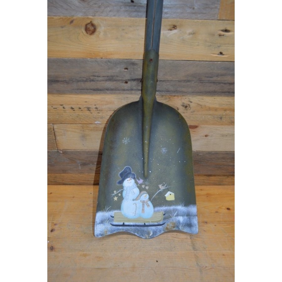 Schep met sneeuwpop-2