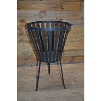 thumb-Klassieke metalen vuurkorf voor tuin en terras-1