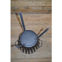 thumb-Klassieke metalen vuurkorf voor tuin en terras-4