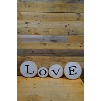 thumb-Love decoratie gespannen doek-1