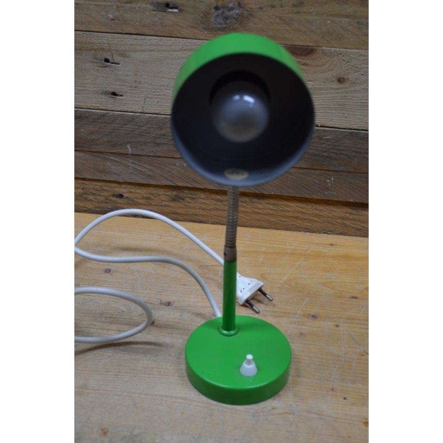 Retro bureaulamp groen-2