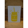 LoodsVol, Decoratie Wanddecoratie bordje Quick & Healthy