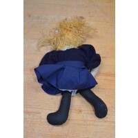 thumb-Vintage meisjes pop blond haar-3