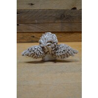 thumb-Klein betonnen denkend engeltje met vleugels – ornament voor binnen of buiten-4