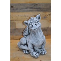 thumb-Zittende draak van beton – fantasierijk tuinbeeld voor jong en oud-2