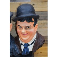 thumb-Decoratief beeld van Laurel en Hardy – komisch duo uit polyester-5