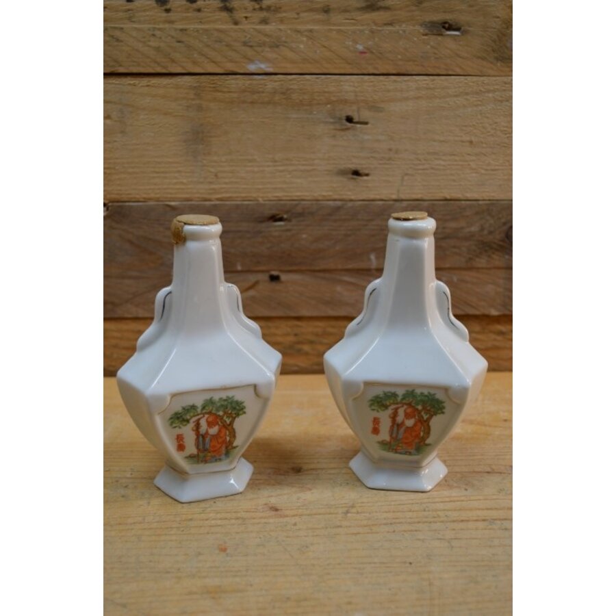 Set van 2 Oosterse arak flesjes-1