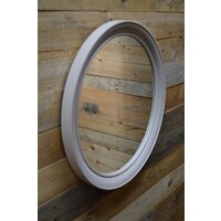 thumb-Retro ronde spiegel in kunststof lijst-1