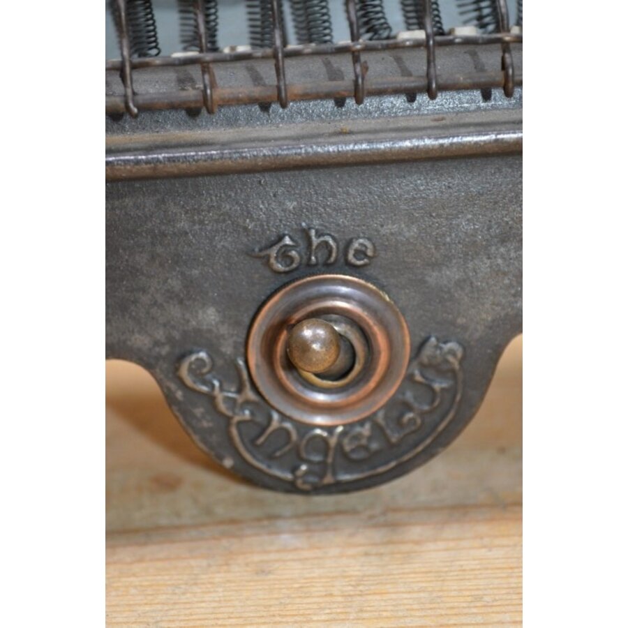 Retro gietijzeren elektrisch straalkacheltje-2