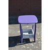 LoodsVol, Tweedehands Bijzettafeltje paars/zilver