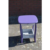 thumb-Bijzettafeltje paars/zilver-1