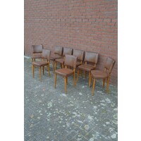 thumb-Keukenstoelen vintage Stevens set van 8-1