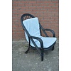 LoodsVol, Tweedehands Rotan fauteuil met armleuningen