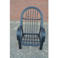 Rotan fauteuil met armleuningen