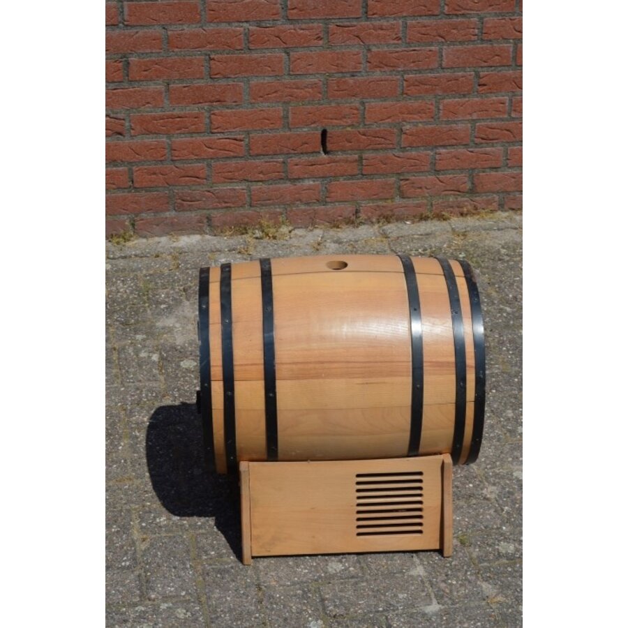 Bardecoratie houten ton-2