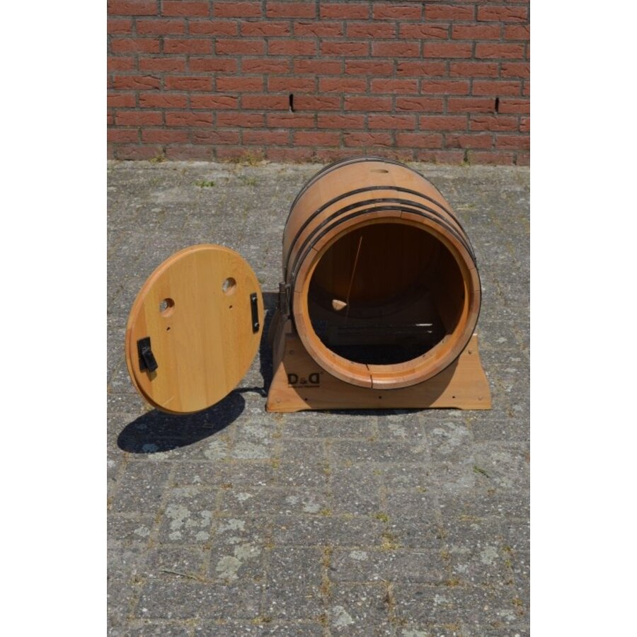 Bardecoratie houten ton-7