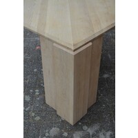 thumb-Eiken eettafel of bureautafel gezandstraald-4