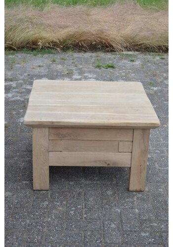 Massief eiken salontafel 