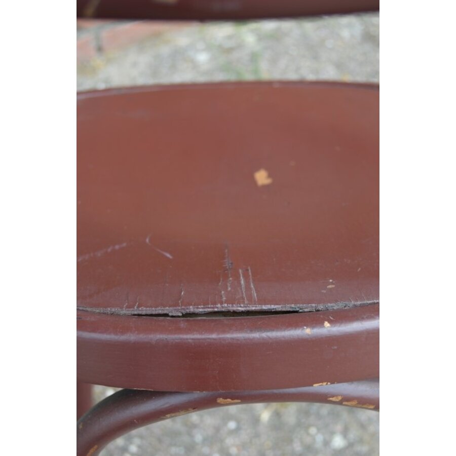 Houten café stoeltje-3