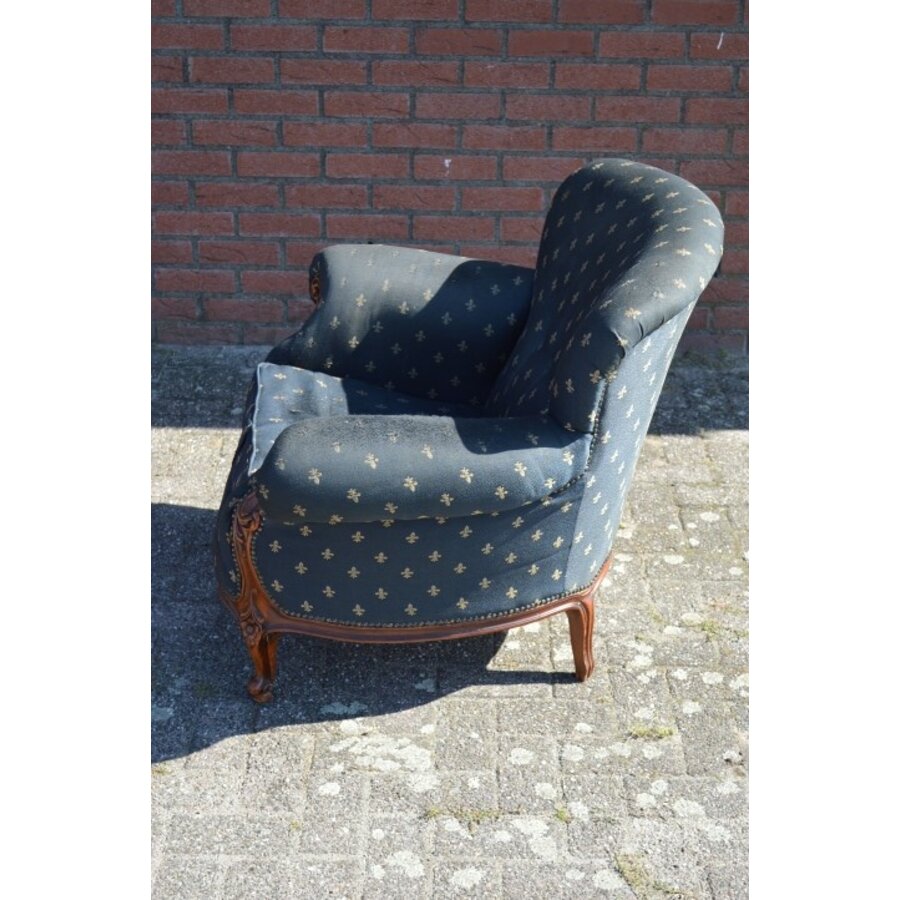 Barok armfauteuil opknapper-4