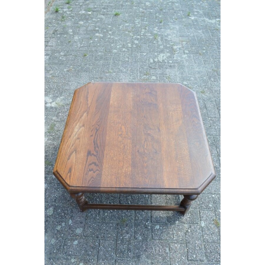 Salontafel eiken achthoekig-4