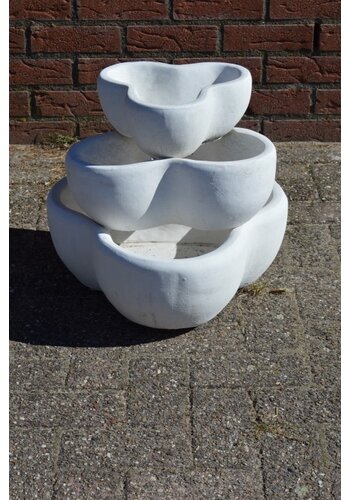 Betonnen planten etagère 