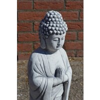 thumb-Sierlijk betonnen beeld van staande Shiva voor in de tuin-4