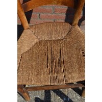 thumb-Oud Hollandse keukenstoelen set van 6 opknappers-6