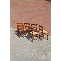 Oud Hollandse keukenstoelen set van 6 opknappers