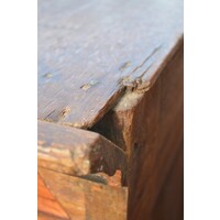 thumb-Antiek Gelders kussenkastje van massief eiken met palissander en ebbenhout-5