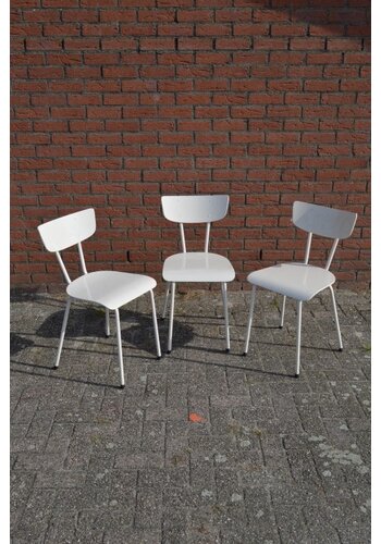 Retro stoelen 3 stuks 