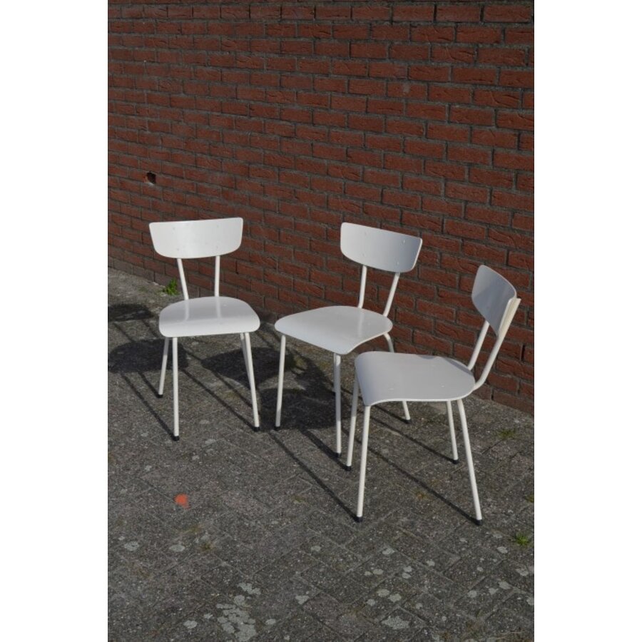 Retro stoelen 3 stuks-3