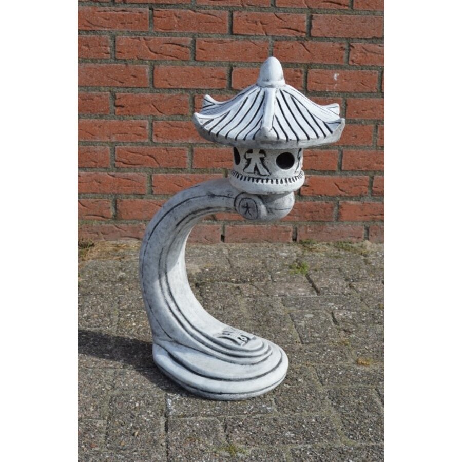 Japanse lantaarn / rankei betonnen tuinbeeld-1