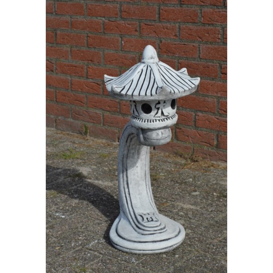 Japanse lantaarn / rankei betonnen tuinbeeld-2