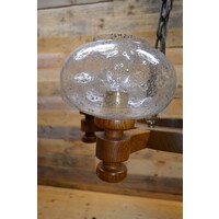 thumb-Hanglamp eiken met ketting landelijk met 6 glaskap-2