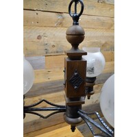 thumb-Hanglamp met 3 glazen kappen-4