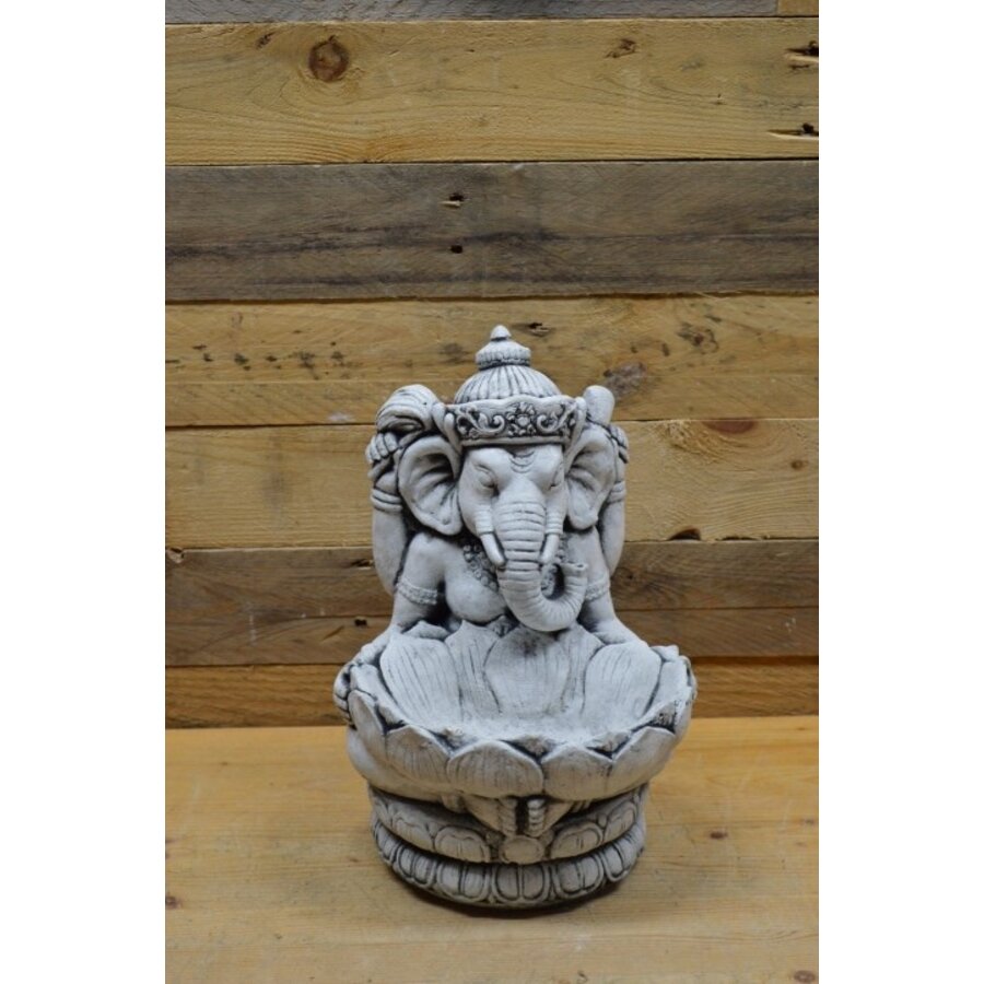 Ganesha met lotus schaaltje-1