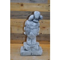 thumb-Hoofd van krijger tuinbeeld-4