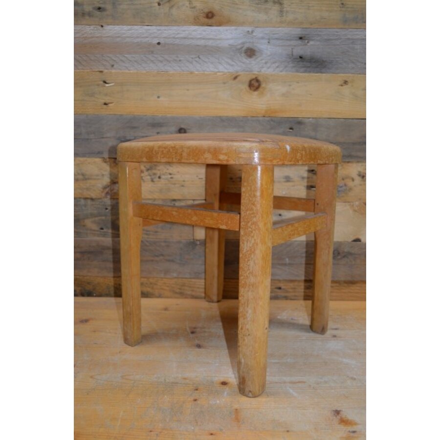 Zitkrukje beuken vintage-2