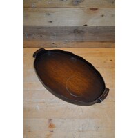 thumb-Ovaal dienblad van hout-1