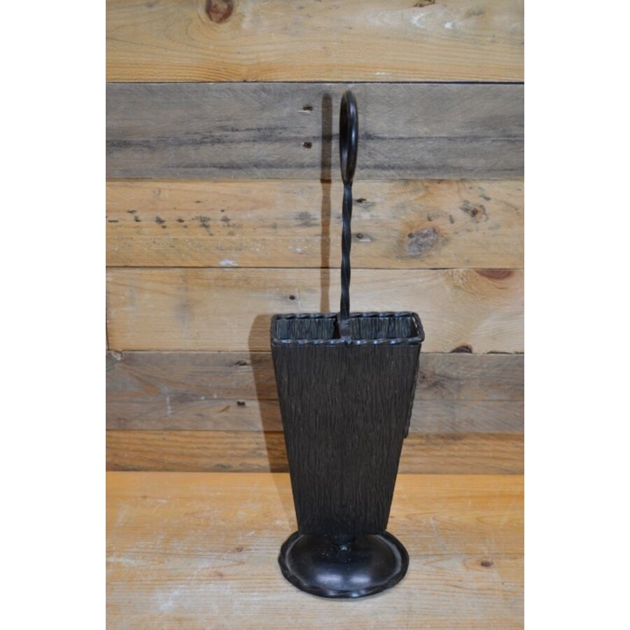 Smeedijzeren paraplu- of lange lucifers houder-2