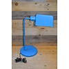 LoodsVol, Tweedehands Bureaulamp metaal blauw wit