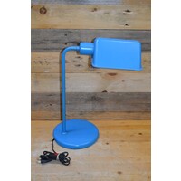 thumb-Bureaulamp metaal blauw wit-1