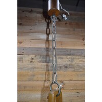 thumb-Landelijke hanglamp eikenhout-5