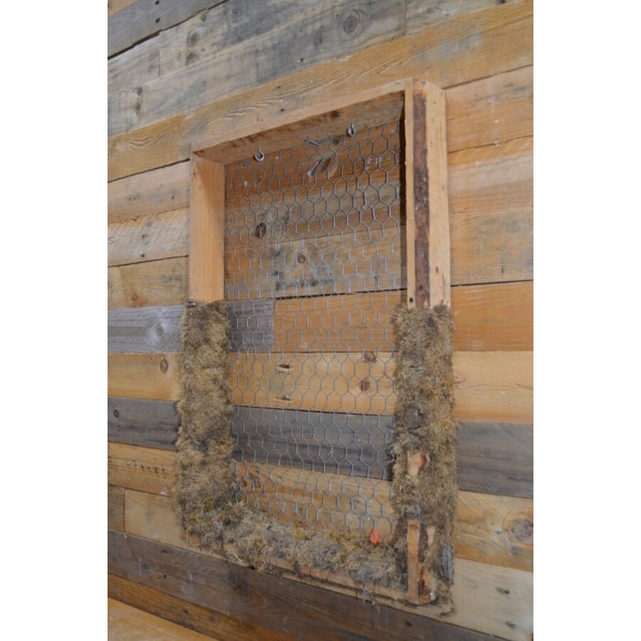 Houten decoratie wandrek-1