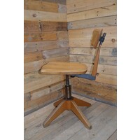 thumb-Retro houten bureaustoel Sedus-4