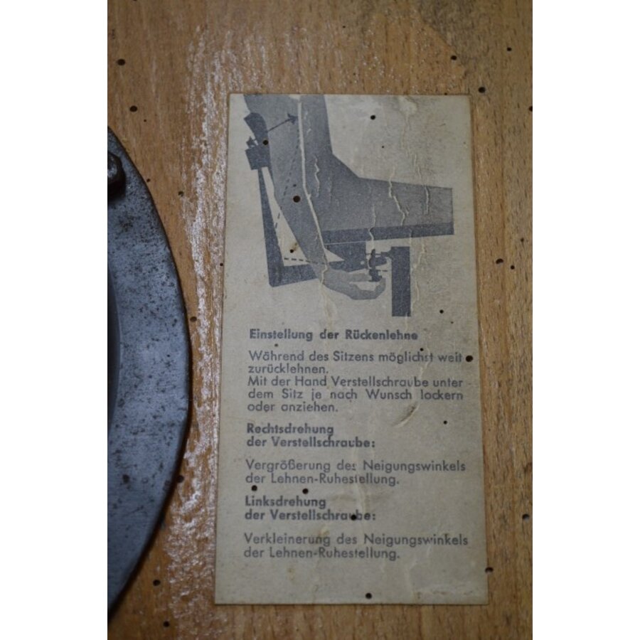 Retro houten bureaustoel Sedus-9