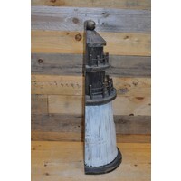 thumb-Decoratie halve vuurtoren van hout-4