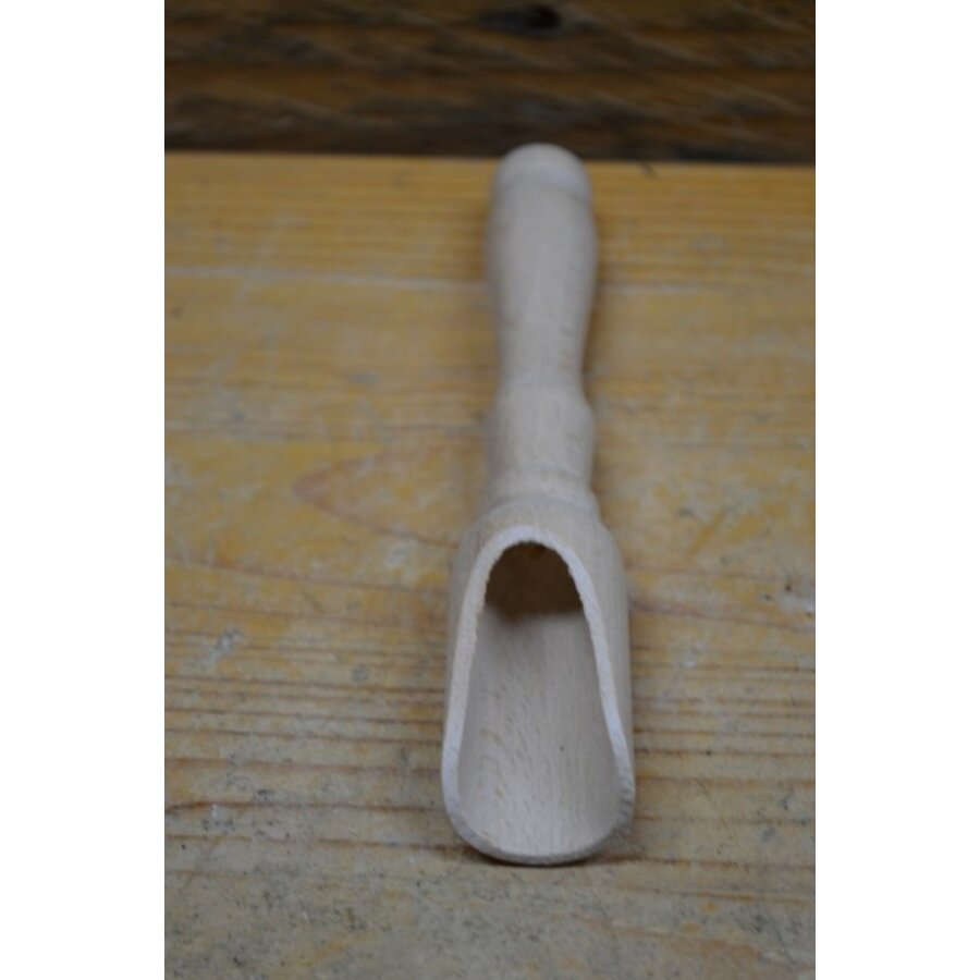 Schepje houten lepel midden maat-2